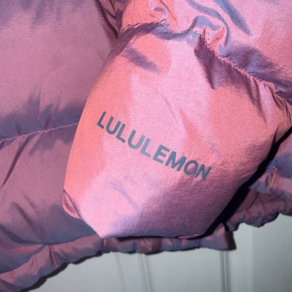 RARE LIMITED Lululemon Wunder Puff Puffer Jacket sz 6 - Heathered Plumful Purple - Picture 10 of 16